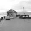 Luss Pier
View from WSW showing WSW and SSE front of public convience on pier