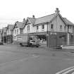 Kinlochleven, General 
View of shops amongst BAC company housing