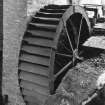 Kirkton Manor Mill, Peeblesshire.
Water-wheel
