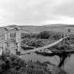 Sithean Mor, Suspension Bridge
View from ENE showing N front