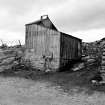 Portnancon, Fishing Station
View from SE showing ENE and SSE fronts of smoking house with storehouse in background