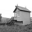 Lairg, Station, Signal Box and Level-Crossing
View from S showing SW and SE fronts of signal box