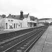 Dunblane Station
View from NW showing WSW front of main station building and NNW front of footbridge