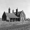 Auchterarder Station
View from SW showing WSW and SSE fronts of main station building