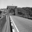 Aberdeen, Wellington Suspension Bridge
View along length of bridge