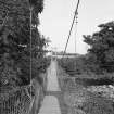 Alness, Suspension Footbridge
View looking along deck