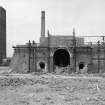 Bargeddie, Drumpark Brickworks, Downdraught Kilns
View of end of kiln