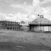 Ochiltree Tileworks
View from SE showing rectangular downdraught kiln and beehive kiln