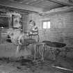 Ochiltree Tileworks, Interior
View showing rug mill in operation