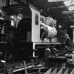 Falkirk, Wallace Street, Springfield Railway Yard, Interior
View of Falkirk Shed showing steam engine 'Maude'