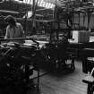 Auchterarder, Glenruthven Mills, Interior
View showing looms