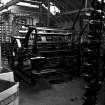 Auchterarder, Glenruthven Mills, Interior
View showing warping mill