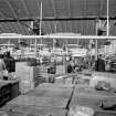 Auchterarder, Glenruthven Mills, Interior
View showing looms and packing cases