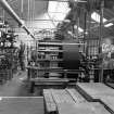 Auchterarder, Glenruthven Mills, Interior
View showing warping mill