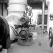 Deanston Distillery, Interior
View showing governor of Gordon turbine