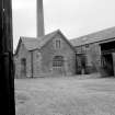 Keir House, Home Farm
View from NW showing sawmill chimney with part of steading in foreground