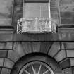 Edinburgh, New Town.
Detail of specimen window balcony in Moray Place.