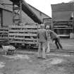 Moss Moran, Peat Works
View from NNE showing hand shunting of peat wagons