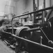 Irvine, Montgomery Street, Sawmill, Interior
View showing steam engine
