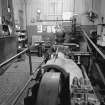Irvine, Montgomery Street, Sawmill, Interior
View showing steam engine
