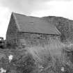 Swinton Village, Windmill
View from N showing NNW front of mill and NNW and ENE fronts of adjoining building