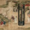 Pittendreich House, interior.
Detail of Chinese print.