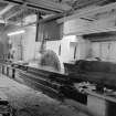 Glengarnock Steel Works, Joiner's Shop; Interior
View of McDowall rack sawbench