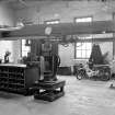 Glengarnock Steel Works, Joiner's Shop; Interior
View of 100 ton Buckton tensile testing machine (1348 of 1916)