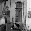 Glengarnock Steel Works, Joiner's Shop; Interior
View of starters for hydraulic pump and test preparation machine