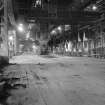Glengarnock Steel Works, Melting Shop
View of charging floor in open hearth melting shop