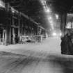Dalzell Steel Works, Open Hearth Melting Shop
View of 100 ton open hearth furnace
