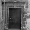 Detail of doorway with keystone dated 1675, Old Tolbooth