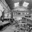 Motherwell, Dalzell Steel Works, Interior
View showing crane in 'new' shop