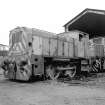 Motherwell, Dalzell Steel Works
View showing Ruston 165 DE number 5, 1953, locomotive