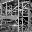Hallside Steelworks, Interior
View showing vacuum degasser which is about to start