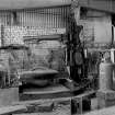 Hallside Steelworks, Interior
View of boiler shop showing circle burning machine