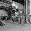 Hallside Steelworks, Interior
View showing cogging mill (old housing)