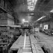 Hallside Steelworks, Interior
View of bar mill showing finishing stand