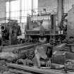 Hallside Steelworks, Interior
View of 'Ash Store' showing Urquhart Lindsay, Robertson Orchar Limited planning machine