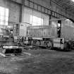 Hallside Steelworks, Interior
View of 'Ash Store' showing Ruston and Hornsby shunters numbers 1 and 2