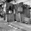 Hallside Steelworks, Interior
View of old joiners' shop showing Oliver bandsaw, Grand Rapids
