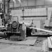 Glasgow, Clydebridge Steel Works, Interior
View of boilermakers' shop showing plate bending rolls by James Bennie and Sons Limited