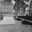 Glasgow, Clydebridge Steel Works, Interior
View of boilermakers' shop showing plate bending rolls by James Bennie and Sons