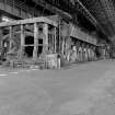 Glasgow, Clydebridge Steel Works, Interior
View showing 300 ton tilting furnace T
