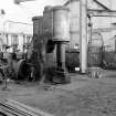 Glasgow, Clydebridge Steel Works, Interior
View showing 15 cwt massey hammer 31159, ex Mossend