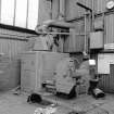 Hamilton, Fullwood Foundry, Interior
View of dressing shop showing grinder with dust extractor