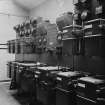 Hamilton, Fullwood Foundry, Interior
View showing switchboard (M and C switchgear) (50T393) installed James Kirkpatrick and Sons Limited, Paisley