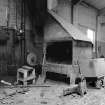 Hamilton, Fullwood Foundry, Interior
View of smithy showing fire