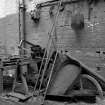 Hamilton, Fullwood Foundry, Interior
View of smithy showing small power hacksaw