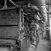 Dundee, Princes Street, Lower Dens Mills, Interior
View showing back of Hickling machines, Longworth and Company Limited with pull-through mechanism